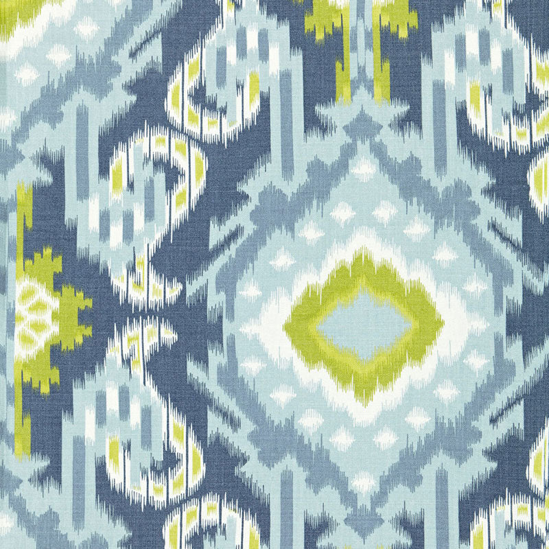 Schumacher | Kiribati Ikat Print fabric - 174982