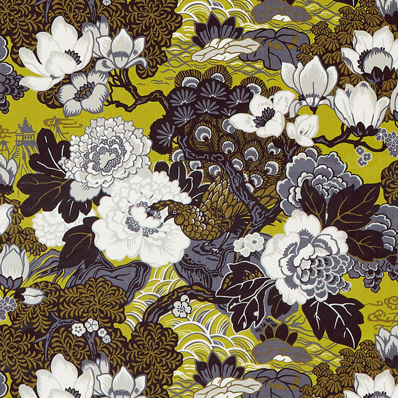 Schumacher | Shanghai Peacock fabric - 175131