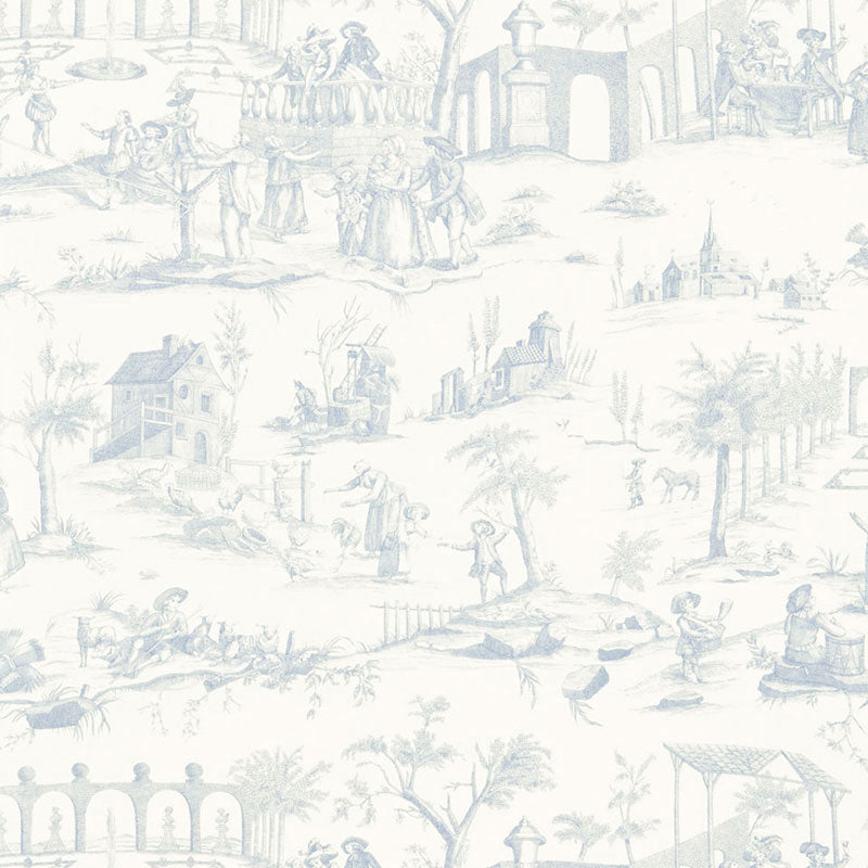 Schumacher | Siena Toile fabric - 175170