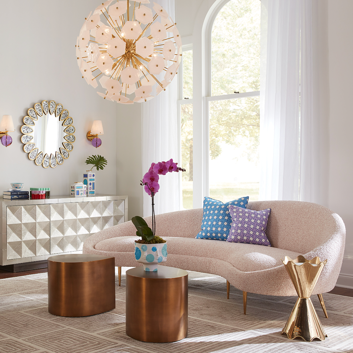 Jonathan Adler | Ether Curved Sofa