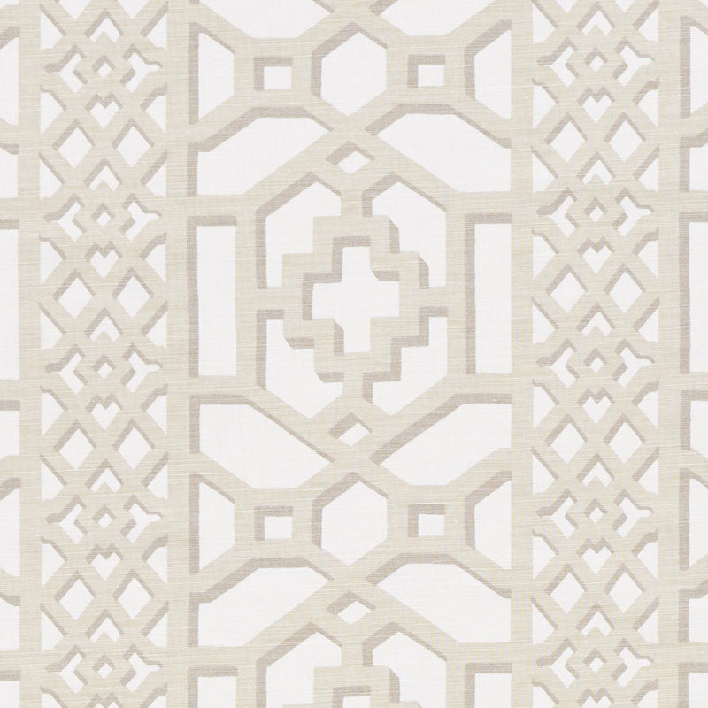 Schumacher | Zanzibar Trellis Matte fabric - 175744
