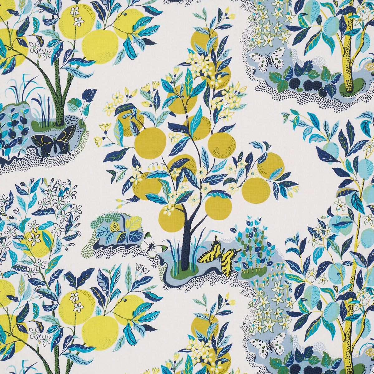 Schumacher | Citrus Garden fabric - 175761