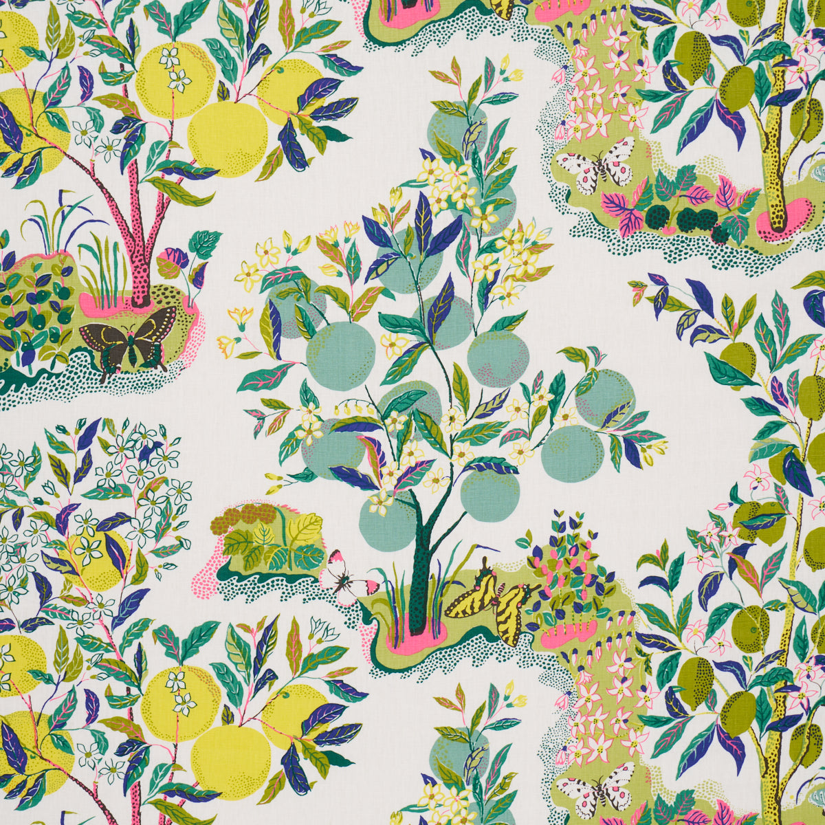 Schumacher | Citrus Garden fabric - 175762