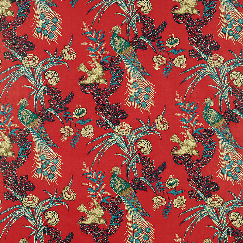 Schumacher | Peacock fabric - 175910