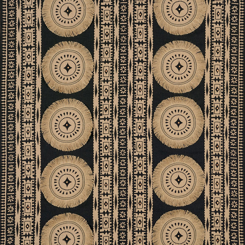 Schumacher | Bora Bora Print Embellished fabric - 176000