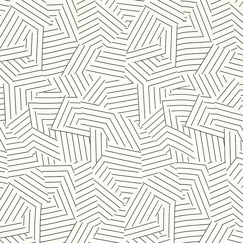 Schumacher | Deconstructed Stripe fabric - 176050