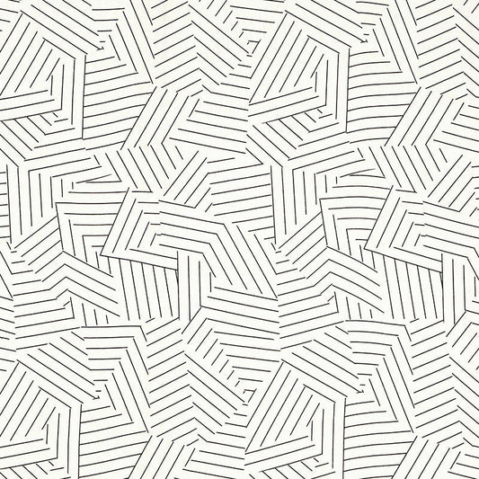 Schumacher | Deconstructed Stripe fabric - 176050