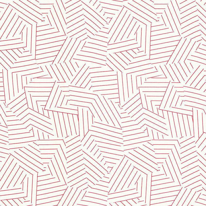 Schumacher | Deconstructed Stripe fabric - 176051