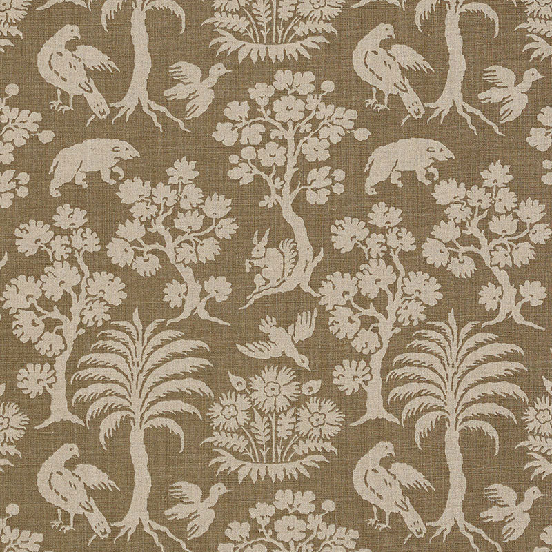 Schumacher | Woodland Silhouette fabric - 176172