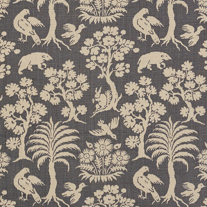 Schumacher | Woodland Silhouette fabric - 176175