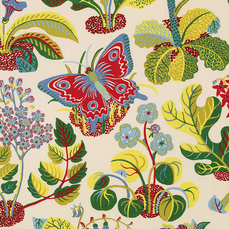 Schumacher | Exotic Butterfly fabric - 176181