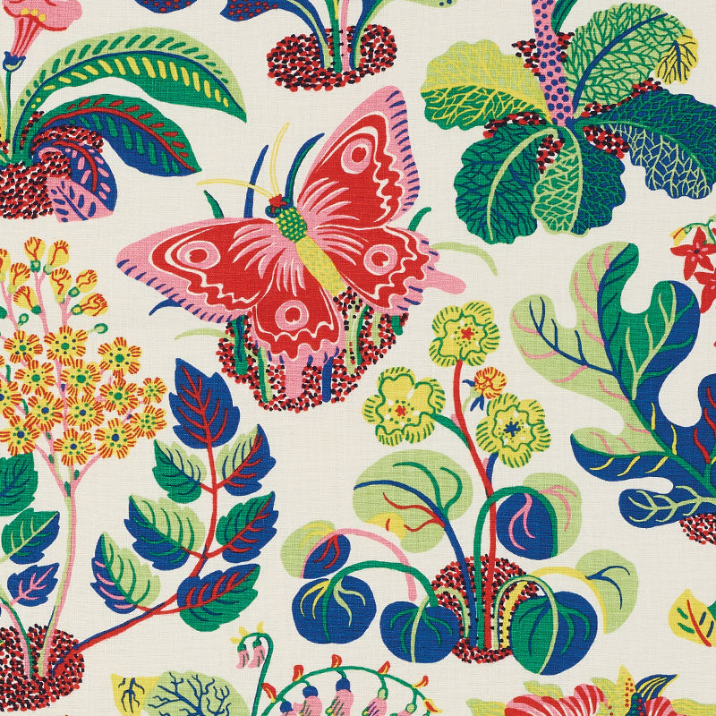 Schumacher | Exotic Butterfly fabric - 176184