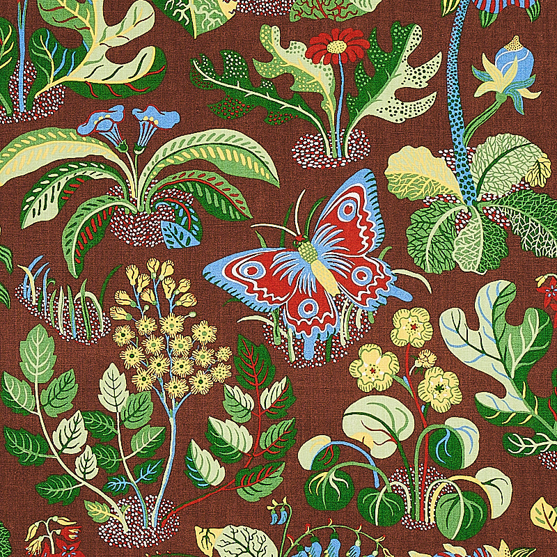 Schumacher | Exotic Butterfly fabric - 176186