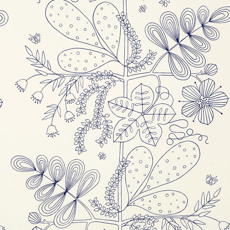 Schumacher | Blommen Print fabric - 176203