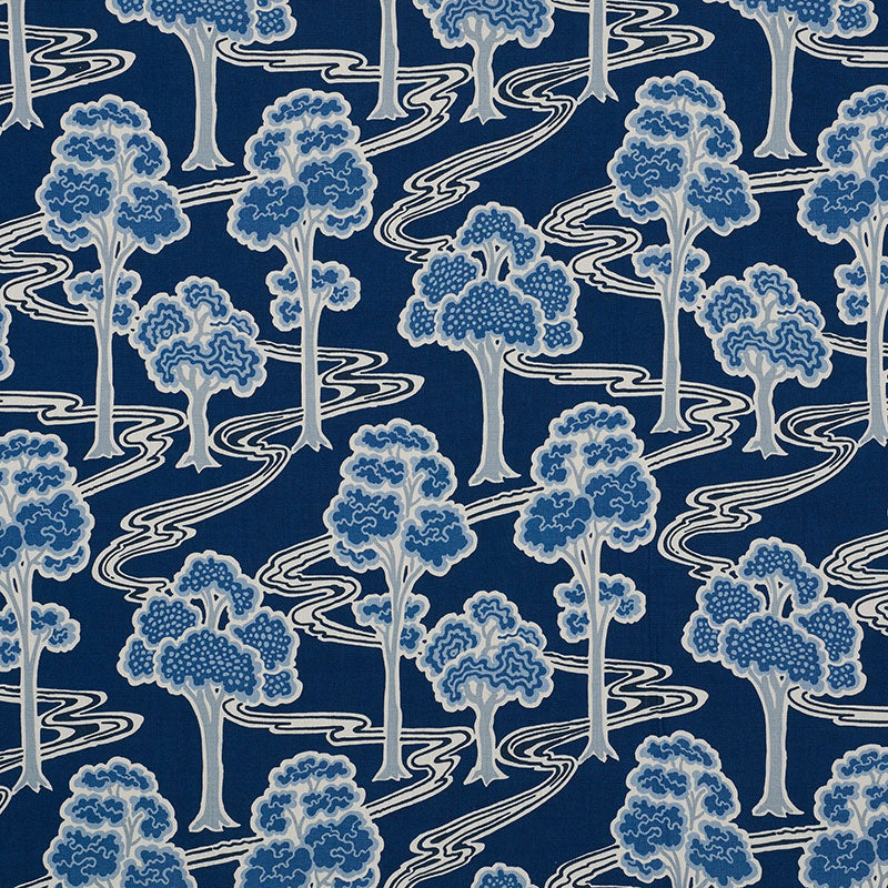Schumacher | Tree River fabric - 176741