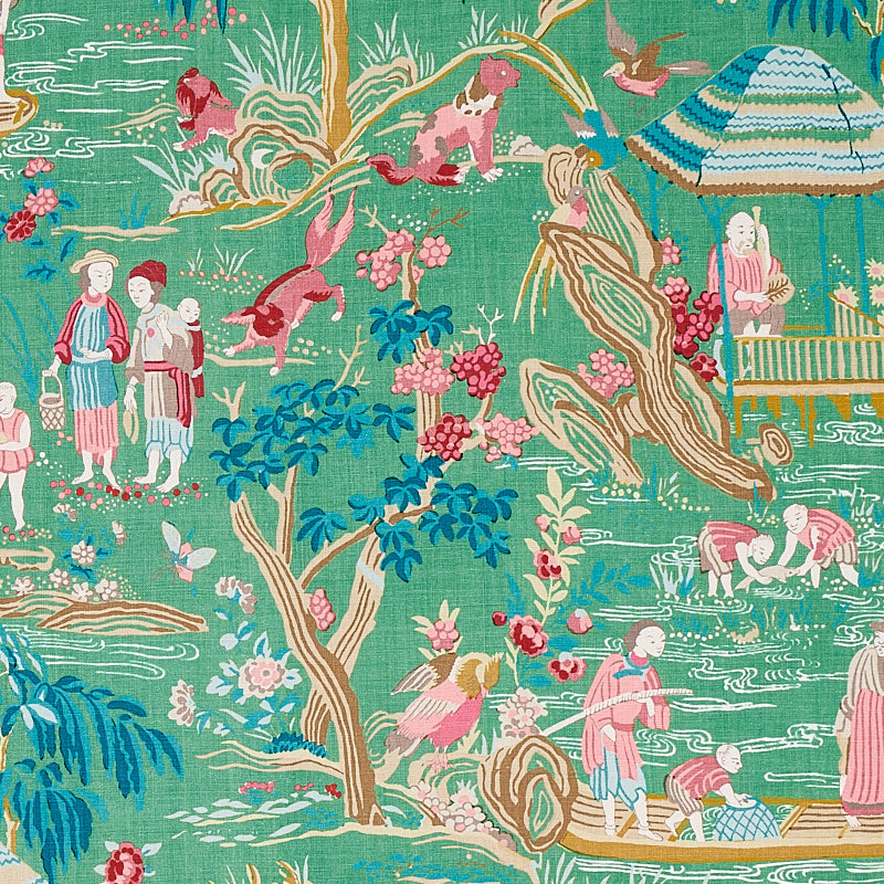 Schumacher | Yangtze River fabric - 176770