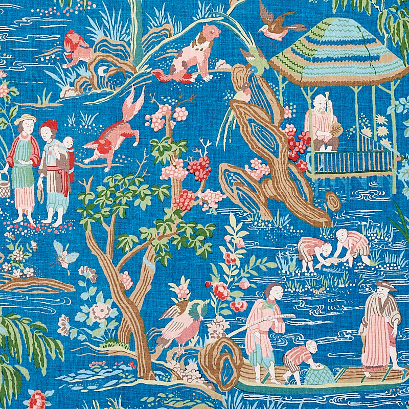 Schumacher | Yangtze River fabric - 176775