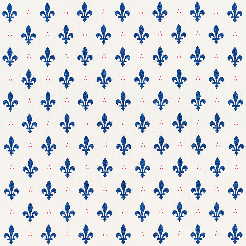 Schumacher | Fleur de Lis fabric - 176961