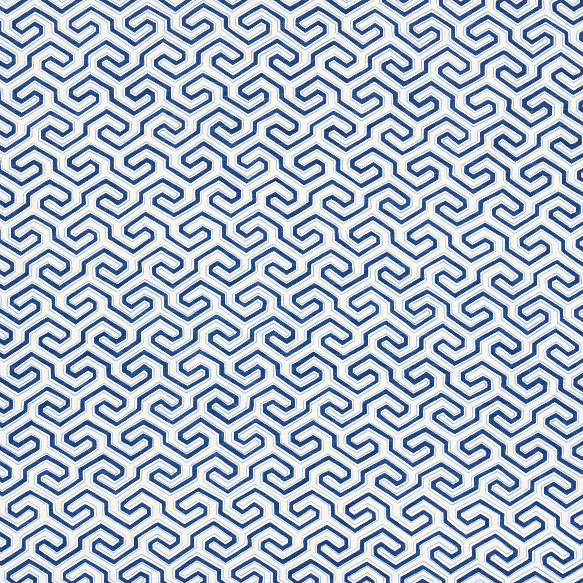 Schumacher | Ming Fret Print fabric - 177280