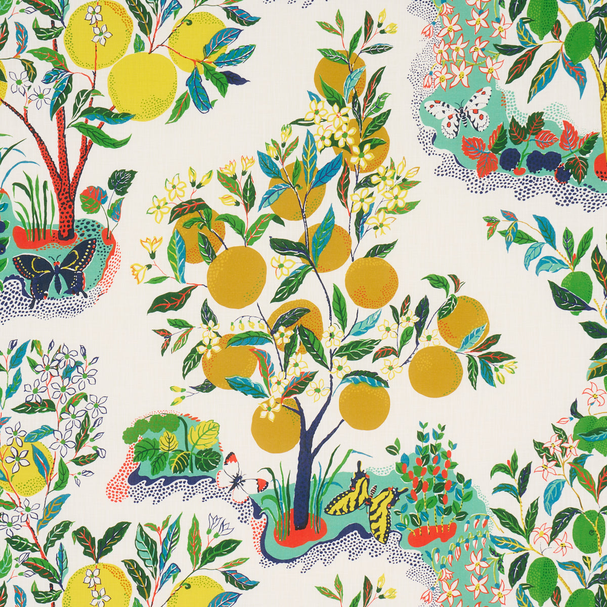 Schumacher | Citrus Garden Indoor/Outdoor fabric - 177330