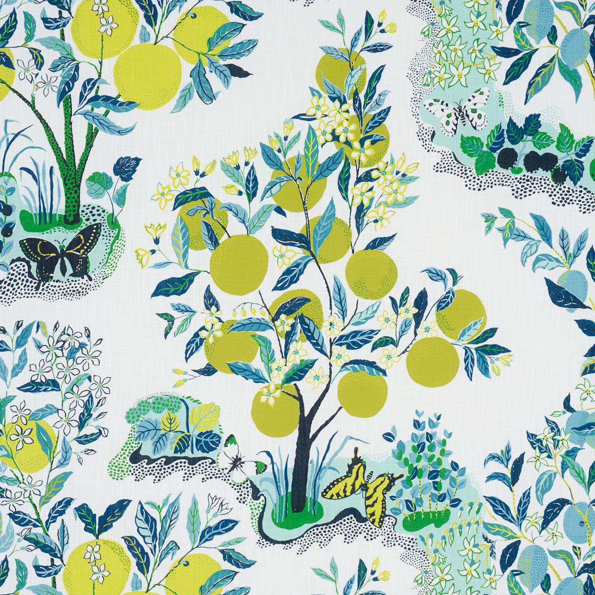Schumacher | Citrus Garden Indoor/Outdoor fabric - 177331