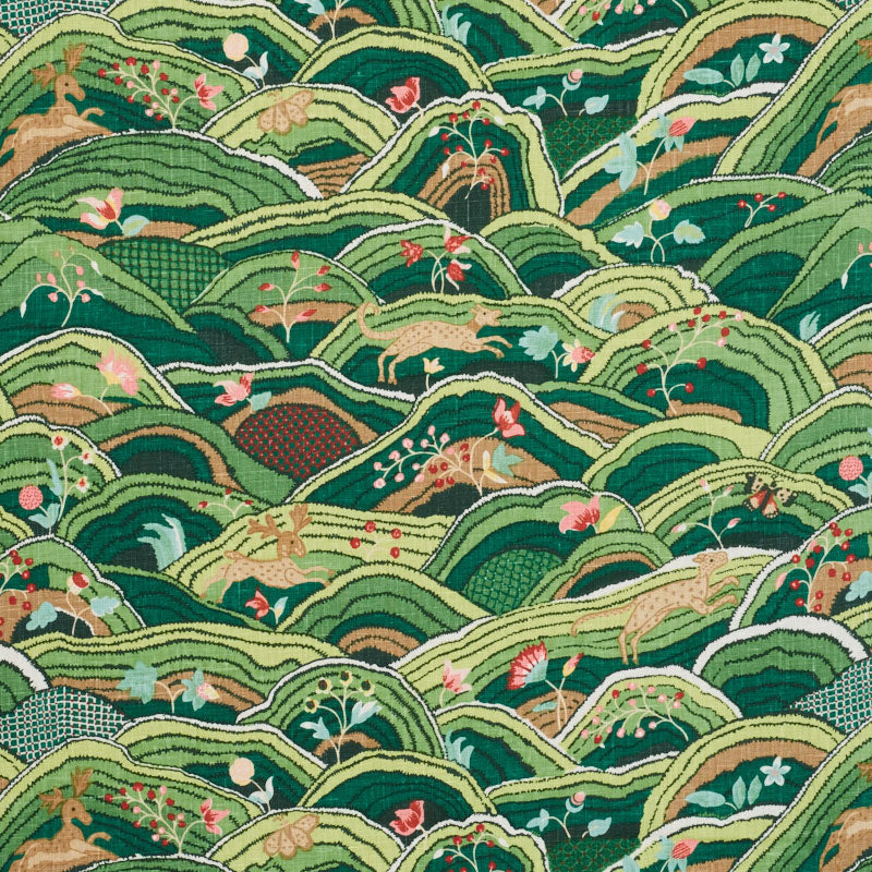 Schumacher | Rolling Hills fabric - 177381