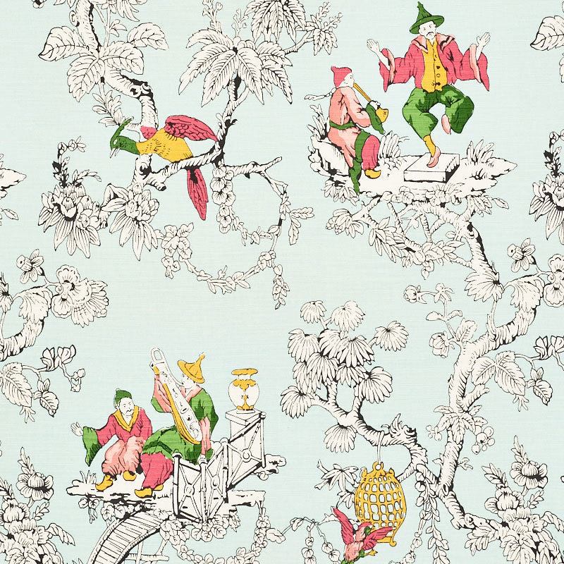 Schumacher | Chinoiserie Moderne fabric - 177420