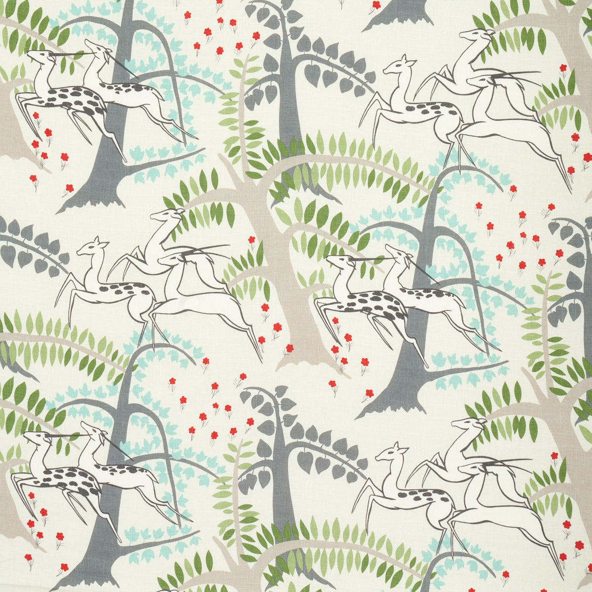 Schumacher | Antelopes fabric - 177571