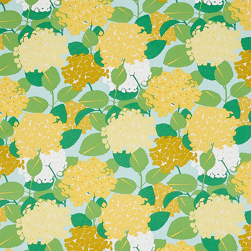 Schumacher | Hydrangea fabric - 177581