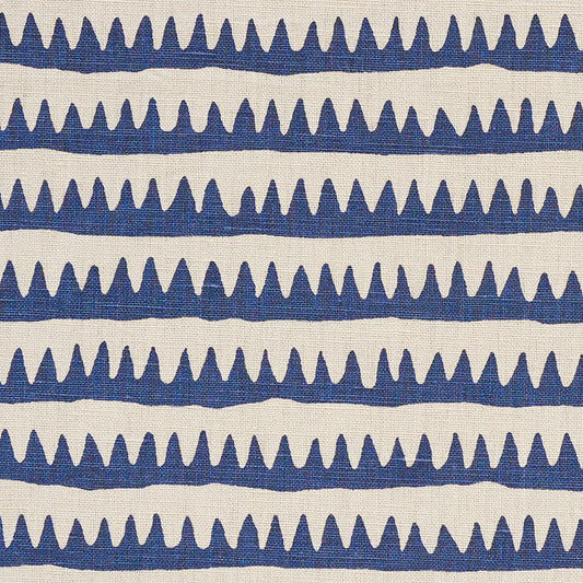 Schumacher | Corfu Hand Printed Stripe fabric - 177970