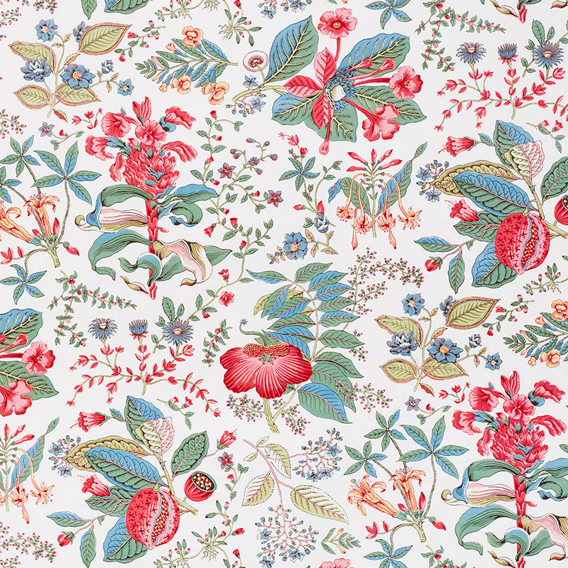 Schumacher | Pomegranate Botanical fabric - 178121