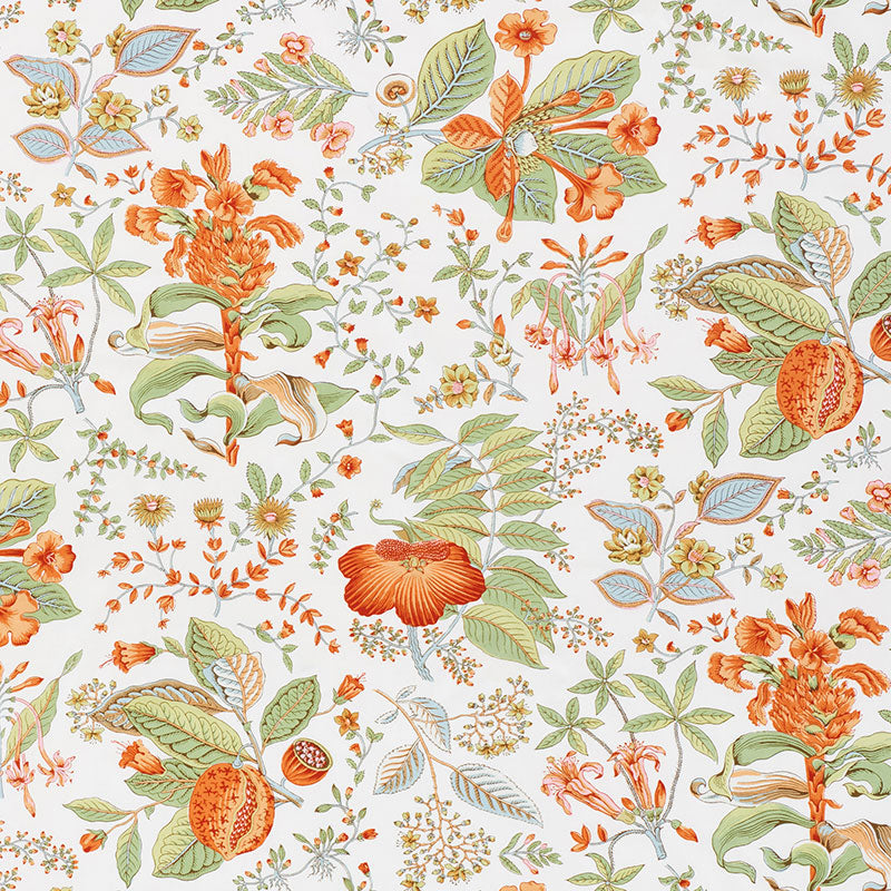 Schumacher | Pomegranate Botanical fabric - 178122