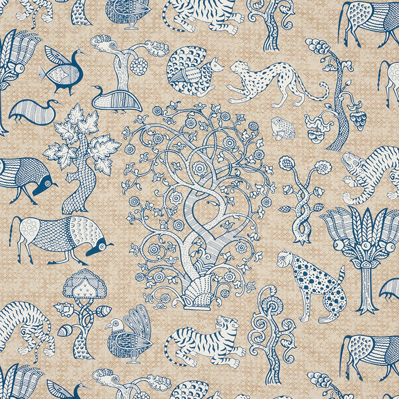 Schumacher | Animalia fabric - 178320