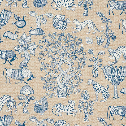 Schumacher | Animalia fabric - 178320