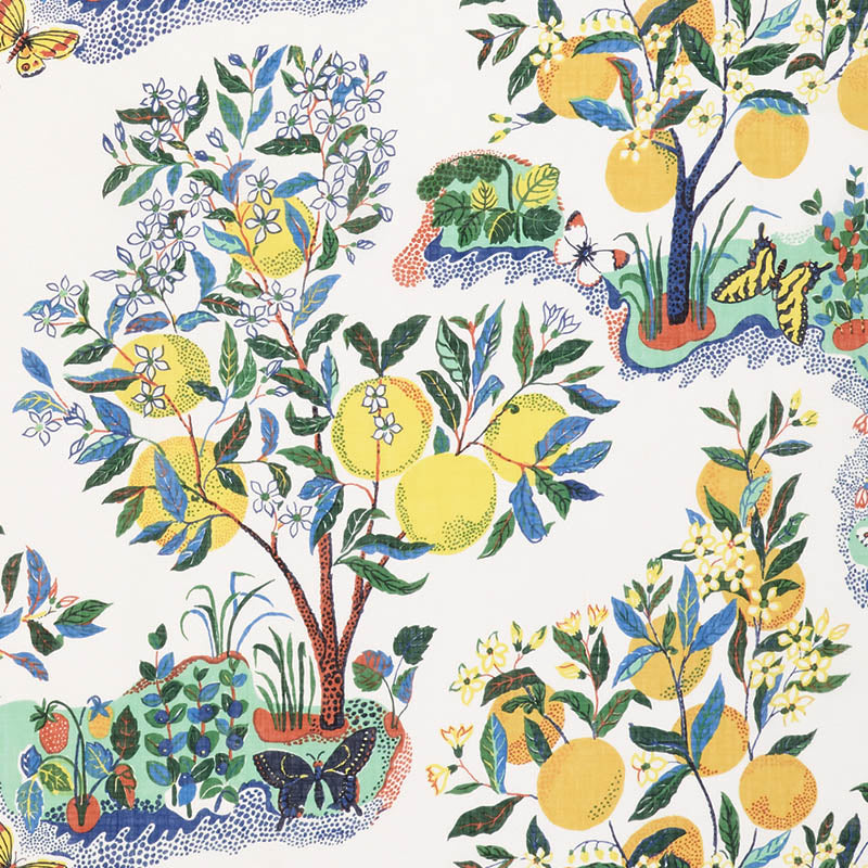 Schumacher | Citrus Garden Sheer fabric - 178350