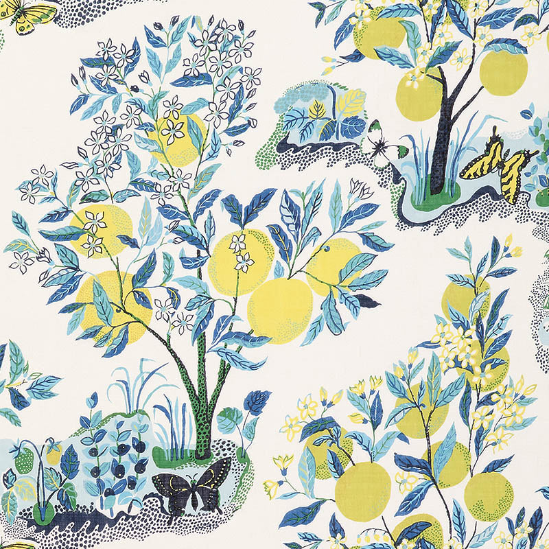 Schumacher | Citrus Garden Sheer fabric - 178351
