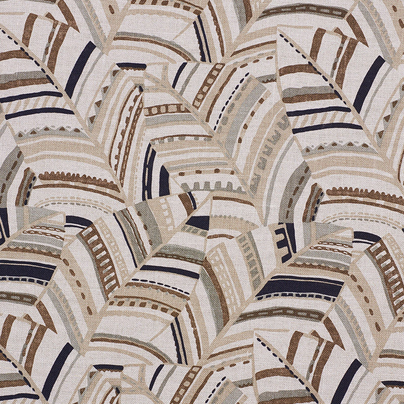 Schumacher | Deco Leaves fabric - 178651