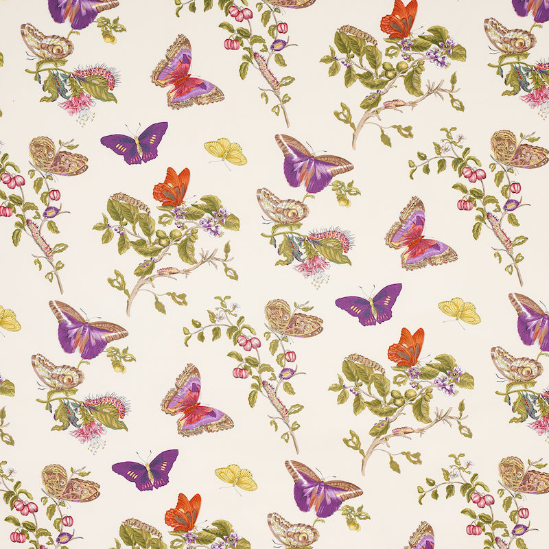 Schumacher | Baudin Butterfly Chintz fabric - 178722