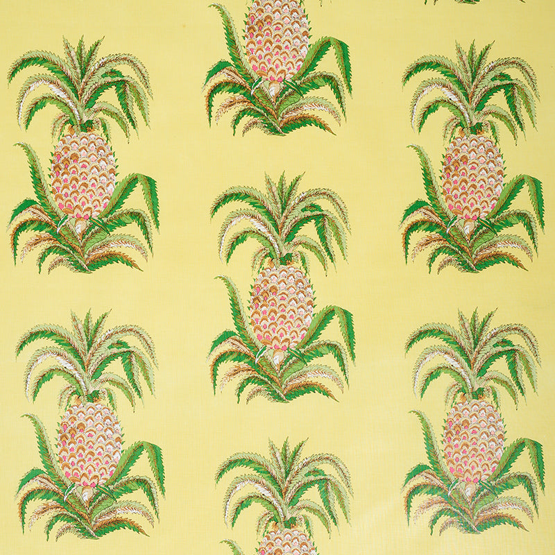 Schumacher | Pineapples Chintz fabric - 178803