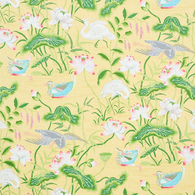 Schumacher | Lotus Garden fabric - 179040