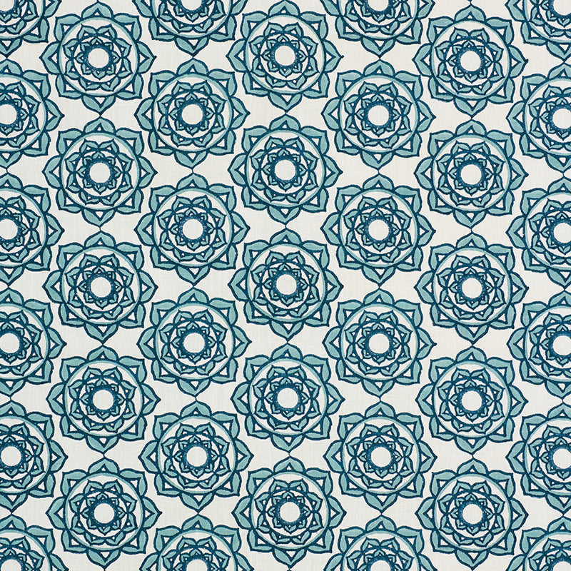 Schumacher | Rose Hand Block Print fabric - 179290