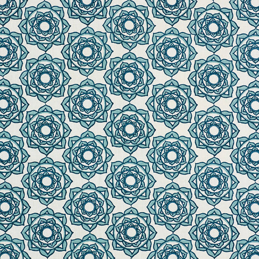 Schumacher | Rose Hand Block Print fabric - 179290