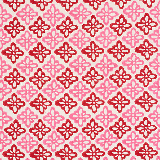 Schumacher | Pattee Hand Block Print fabric - 179300