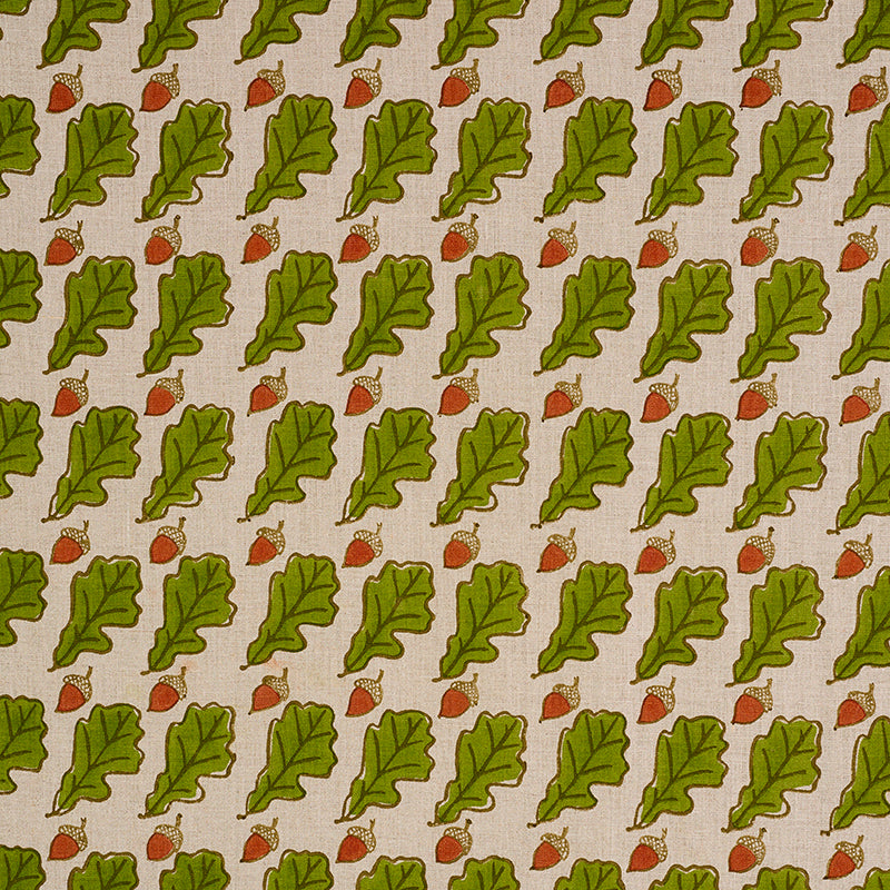 Schumacher | Oak Hand Block Print fabric - 179310