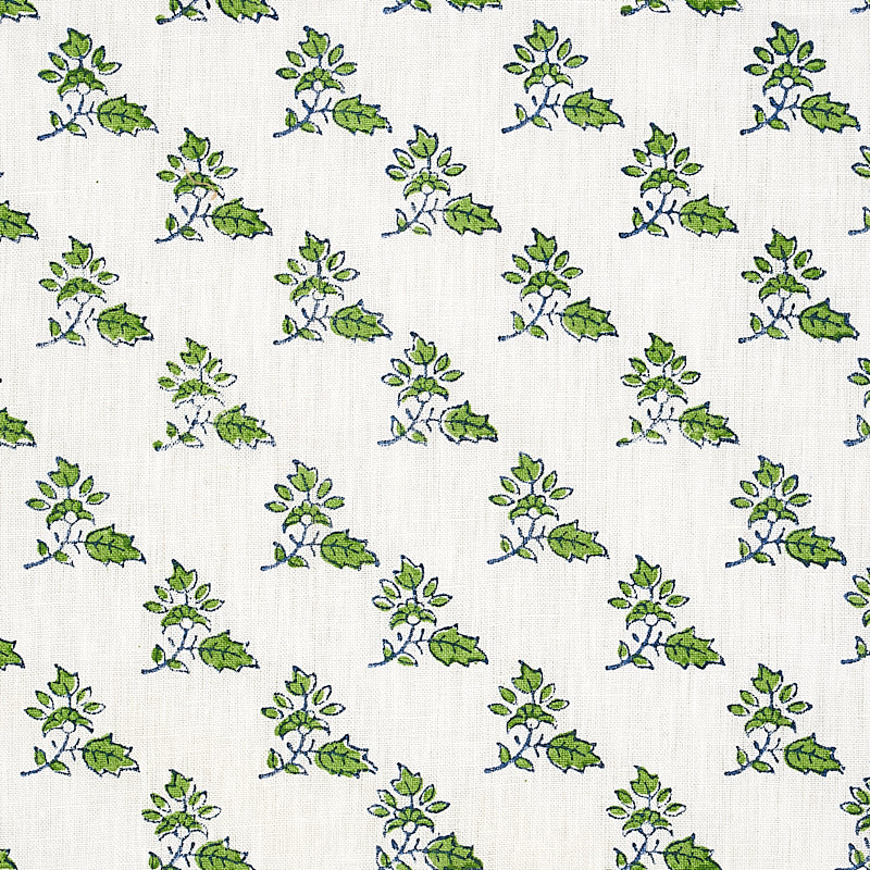 Schumacher | Torbay Hand-Block Print fabric - 179330