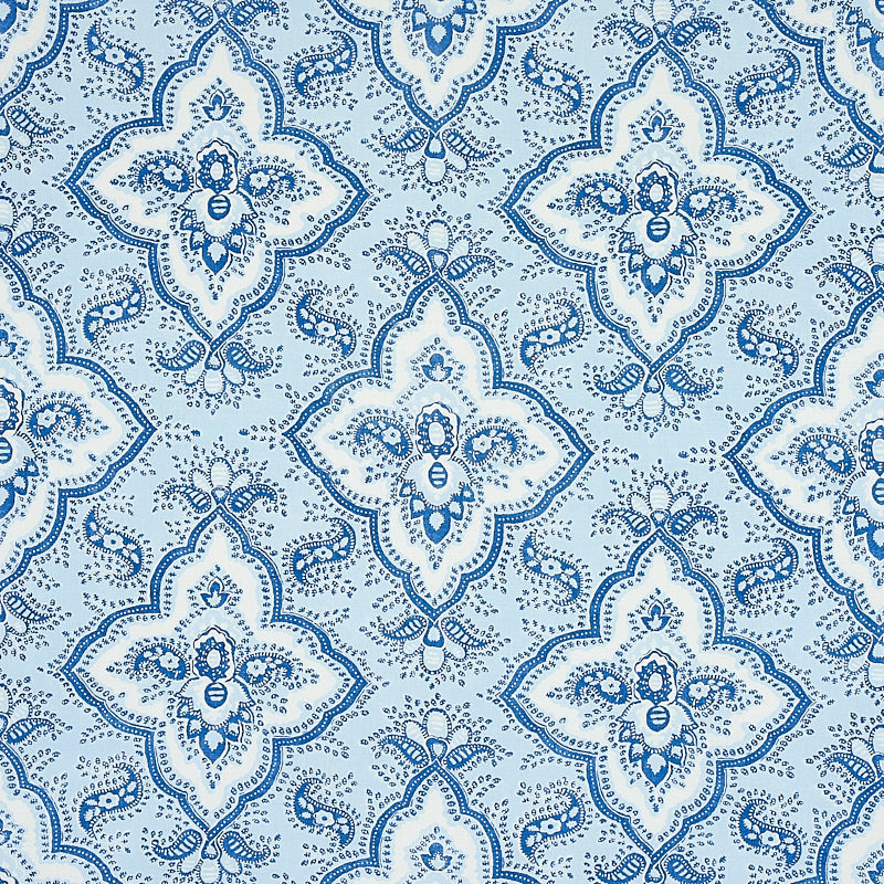 Schumacher | Amalia Medallion Handmade Print fabric - 179440