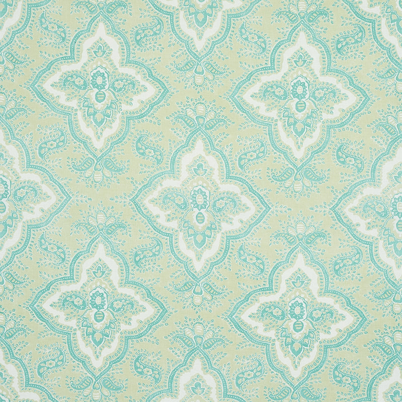 Schumacher | Amalia Medallion Handmade Print fabric - 179441