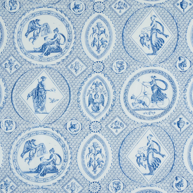 Schumacher | Les Scenes Contemporaines fabric - 179560