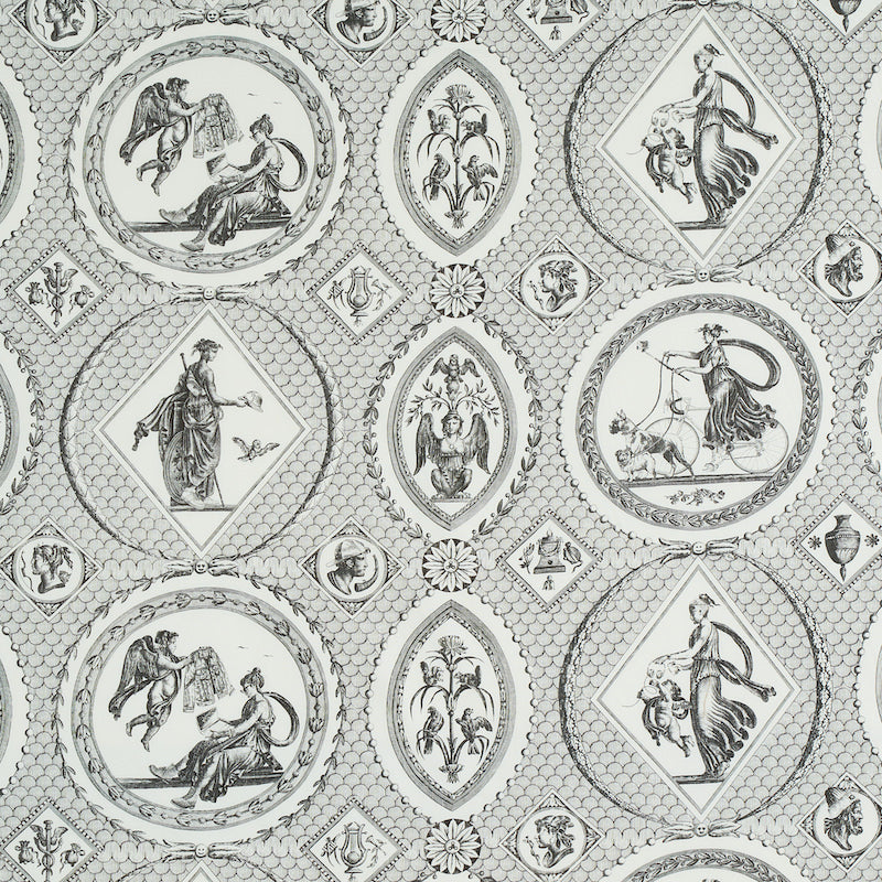 Schumacher | Les Scenes Contemporaines fabric - 179561