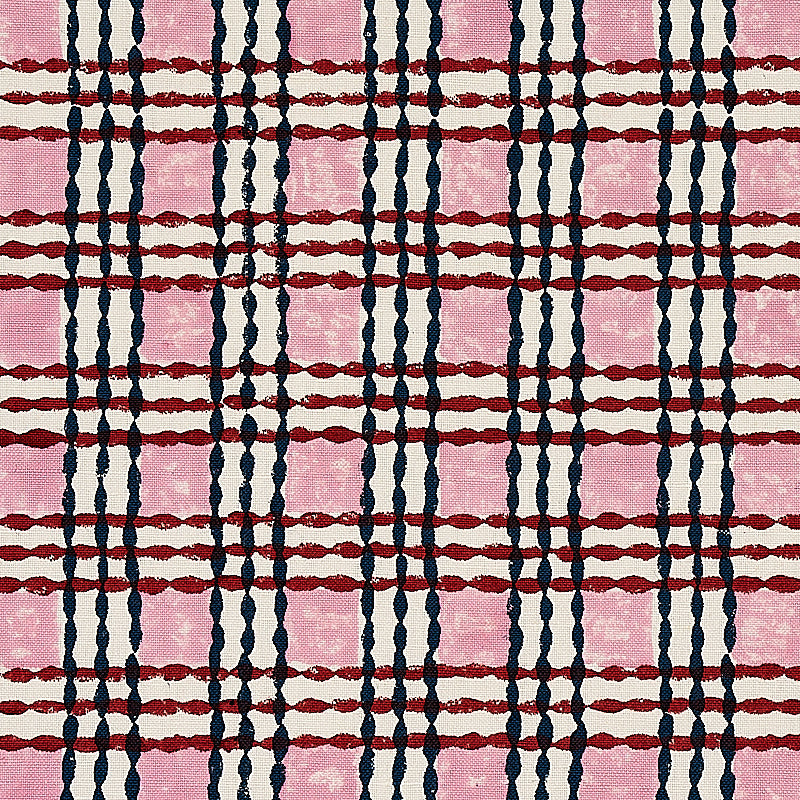 Schumacher | Trellis Hand Block Print fabric - 179801
